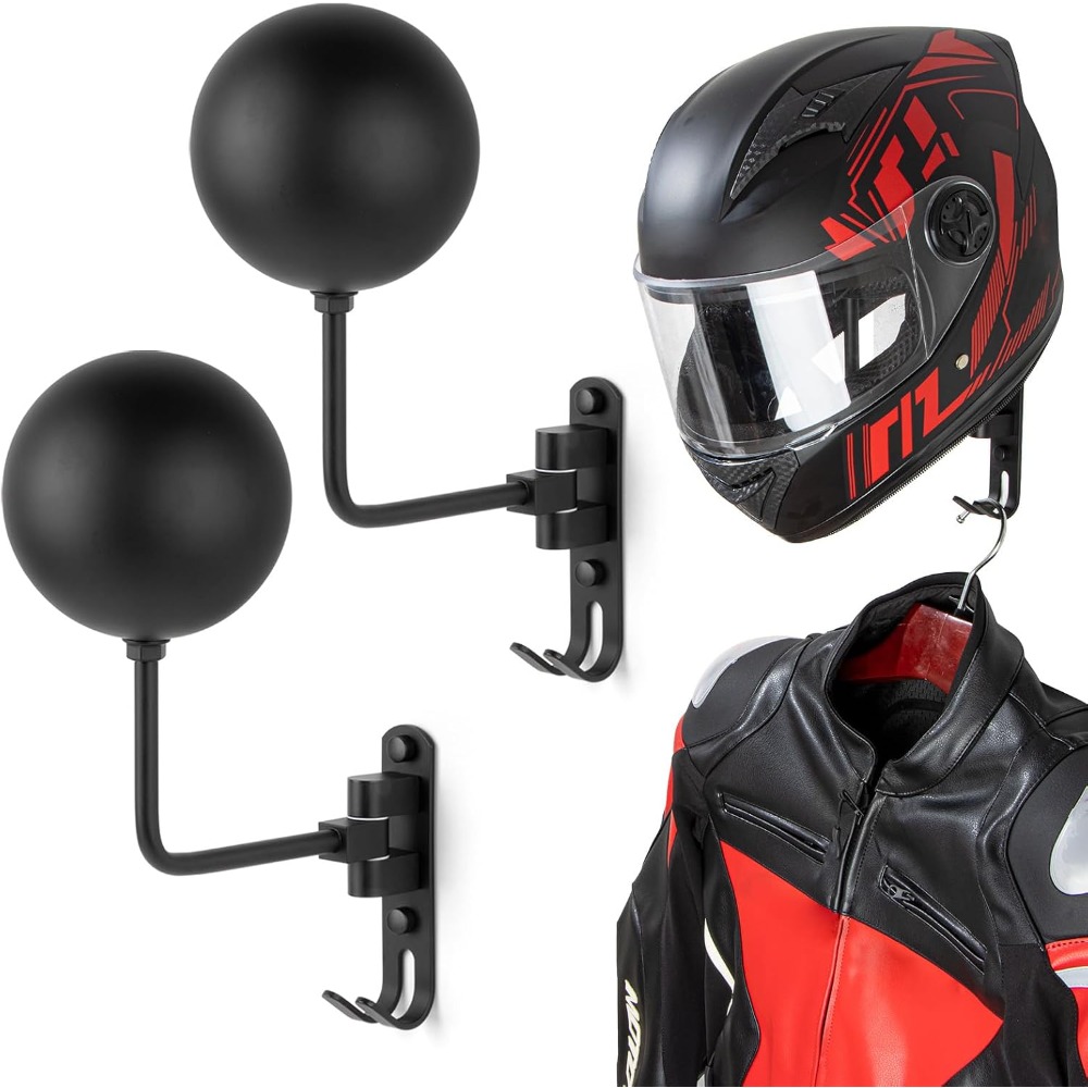 Cycling Gear Wall Hanger - 180 ° Support mural rotatif pour
