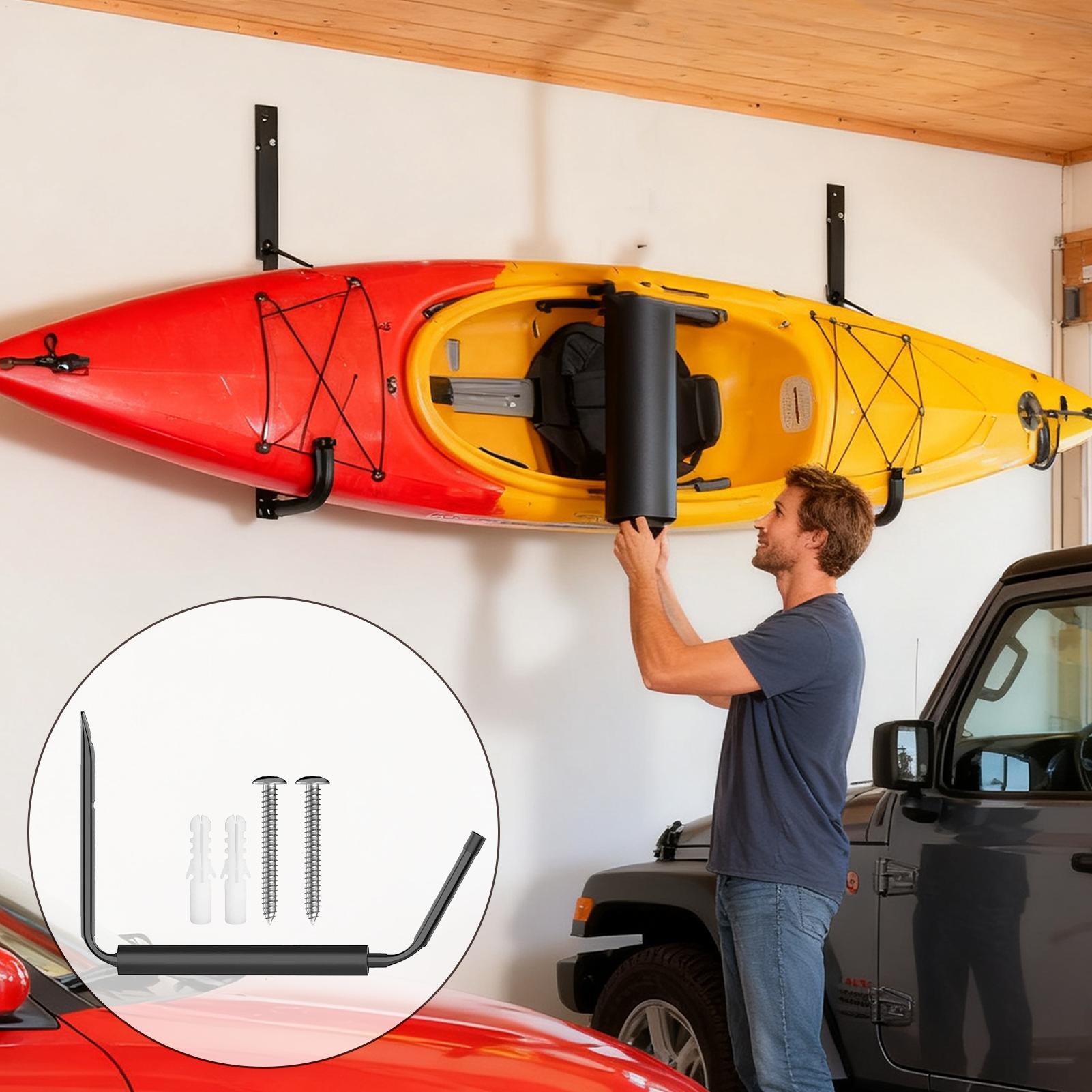 Cycling Gear Wall Hanger - Support de Kayak mural pour Garage,