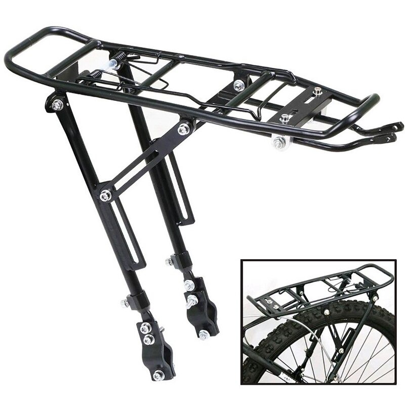 Bike Cargo Rack - 1PC alliage arrière porte-vélo sac de