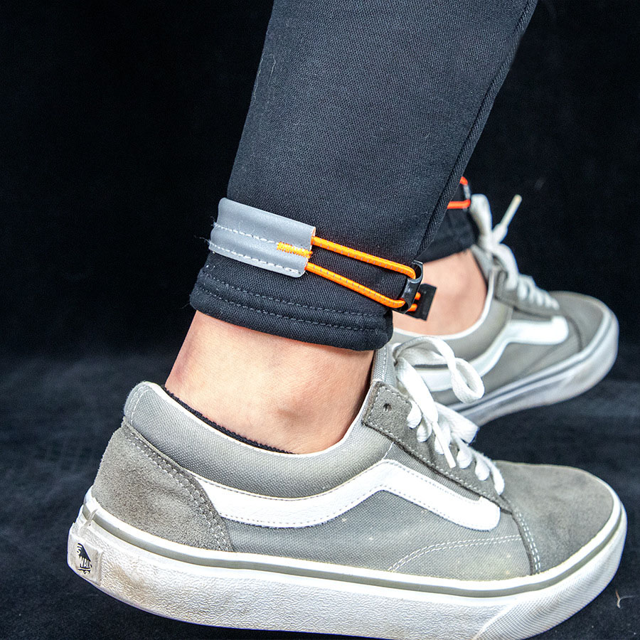 Cycling Gear Usa - Sangle de jambe réfléchissante élastique réglable