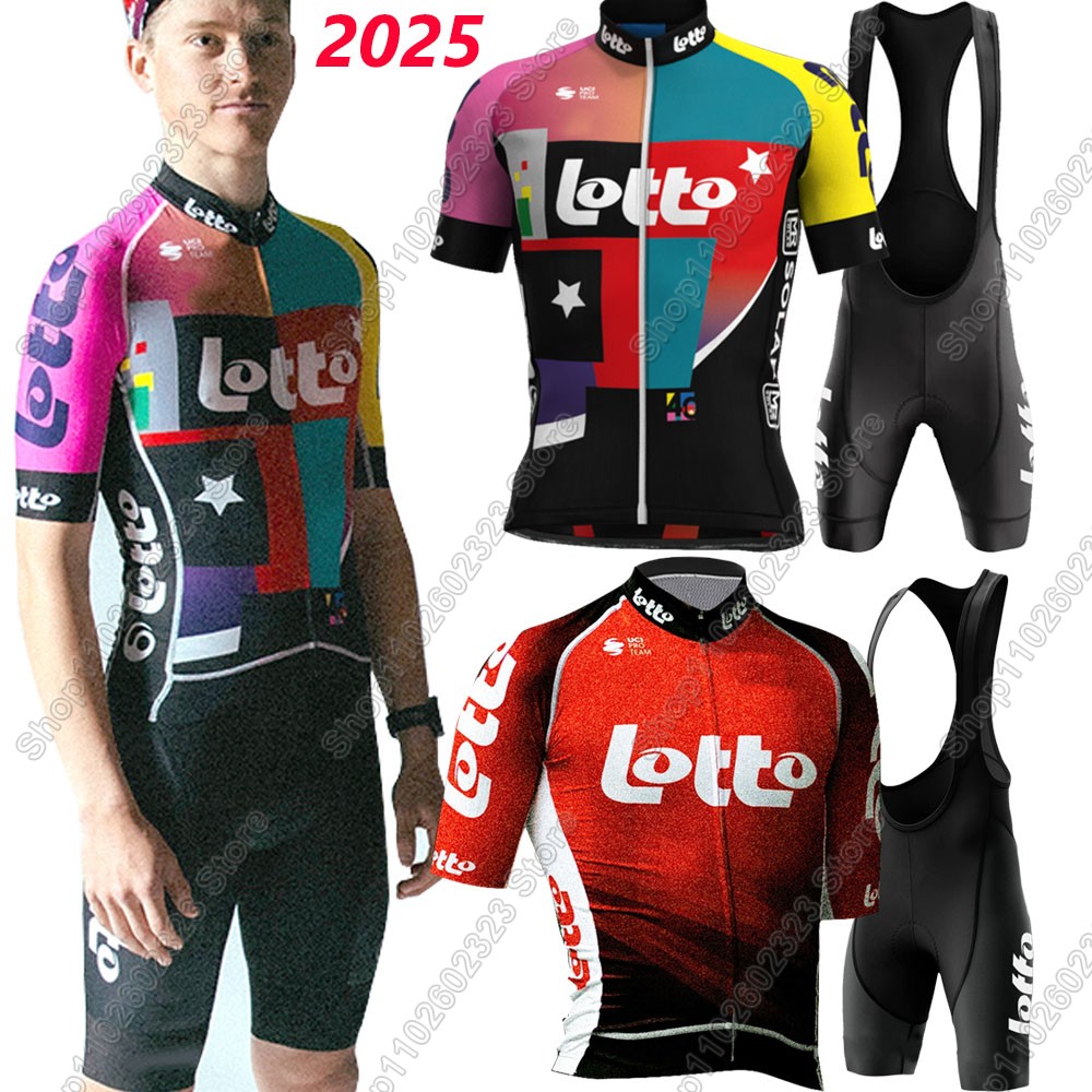 Cycling Gear Sale - Lotto team 2025 maillot de cyclisme
