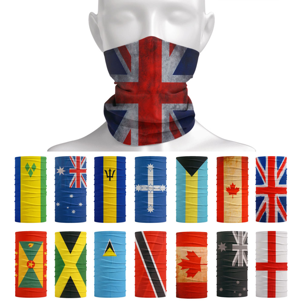 Cycling Gear Uk - Commonwealth of Nations Feel Bandanas Écharpe