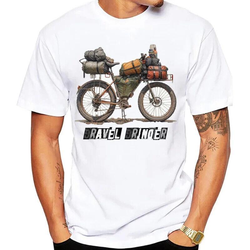 Cycling Gear Gravel - Gravier Bikepacking cyclisme t-shirt été hommes