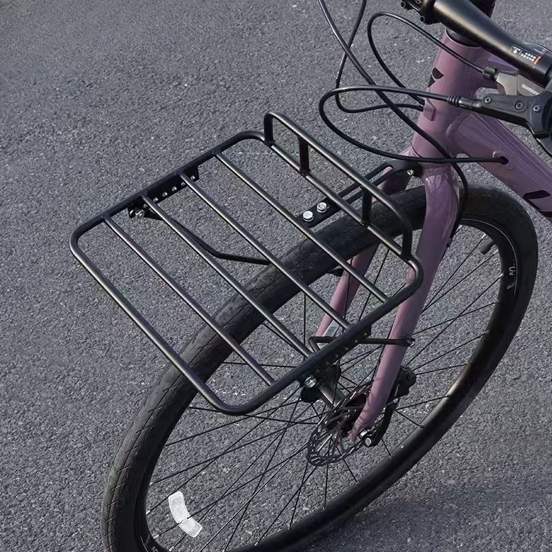 Bike Cargo Rack - Porte-bagages de vélo robuste en acier