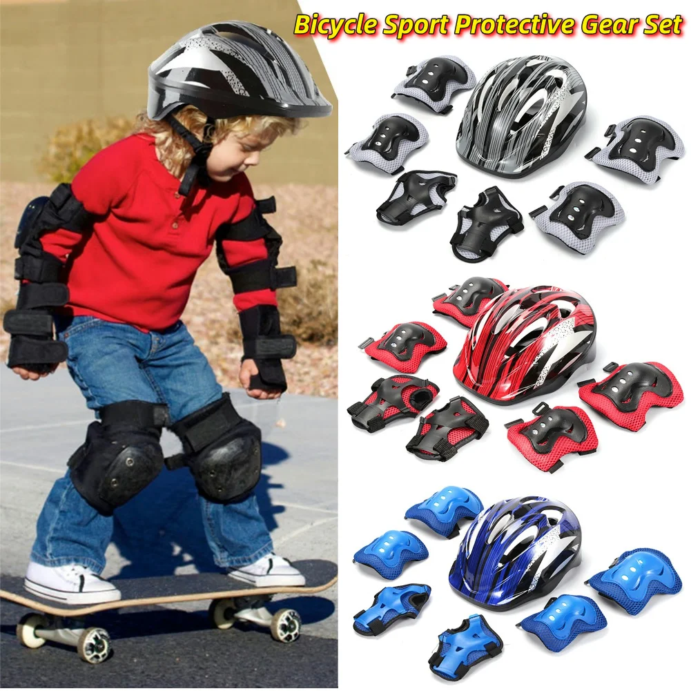 Cycling Gear For Kids - Ensemble de protection sportive pour vélo,
