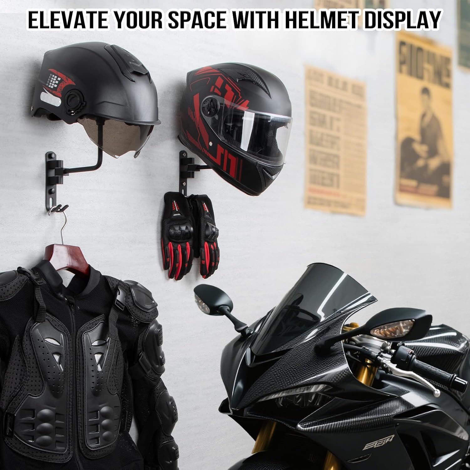 180 °   Support mural rotatif  - Cycling Gear Wall Hanger avis et prix