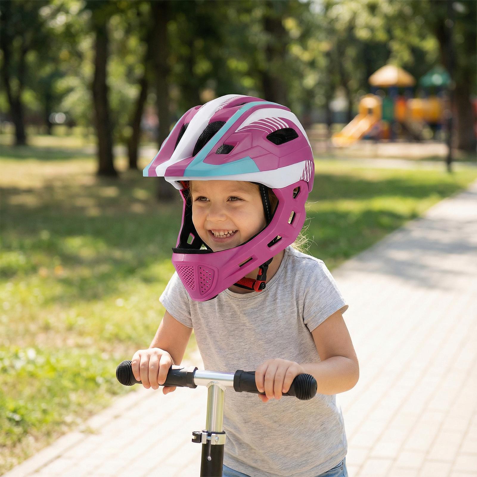 Casque intégral pour jeunes, é - Cycling Gear For Beginners avis et prix