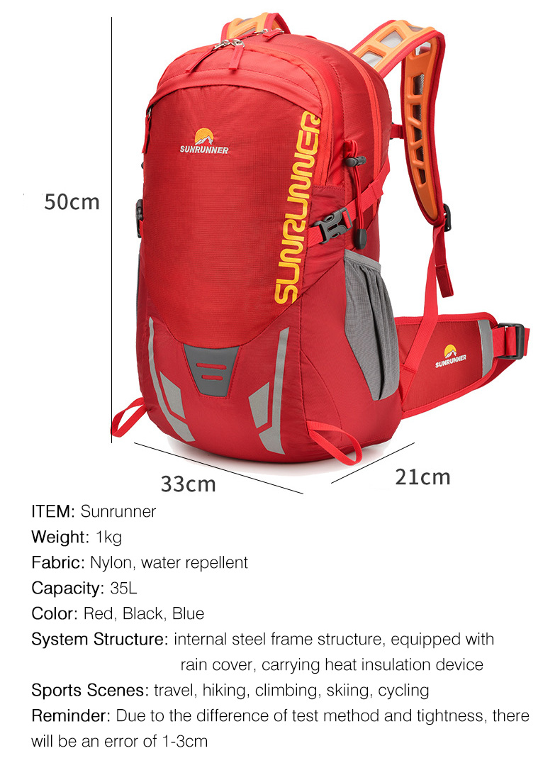 Sac à dos de randonnée 35L, gr - Cycling Gear Storage avis et prix