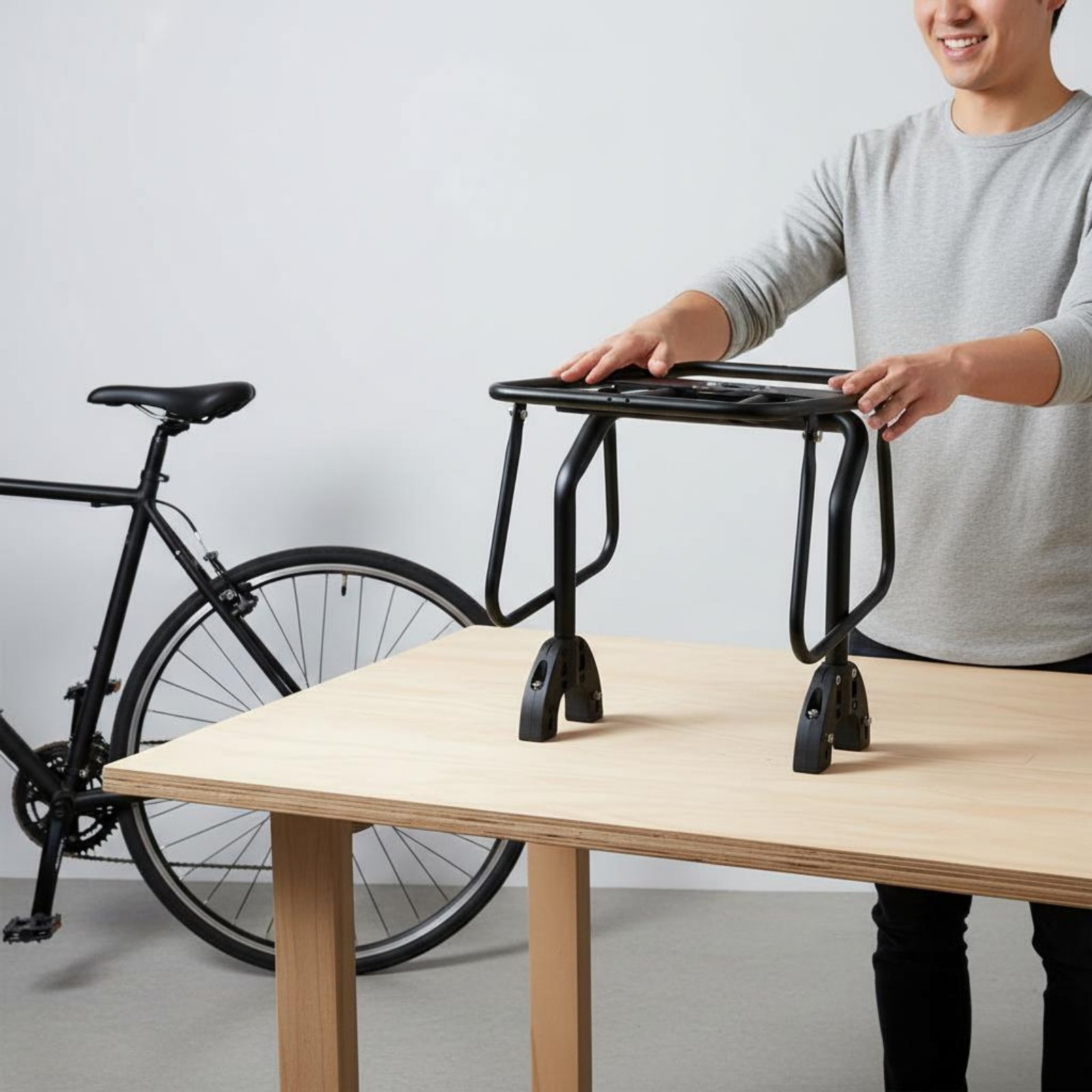 Porte-bagages de vélo à fixati - Bike Cargo Rack avis et prix