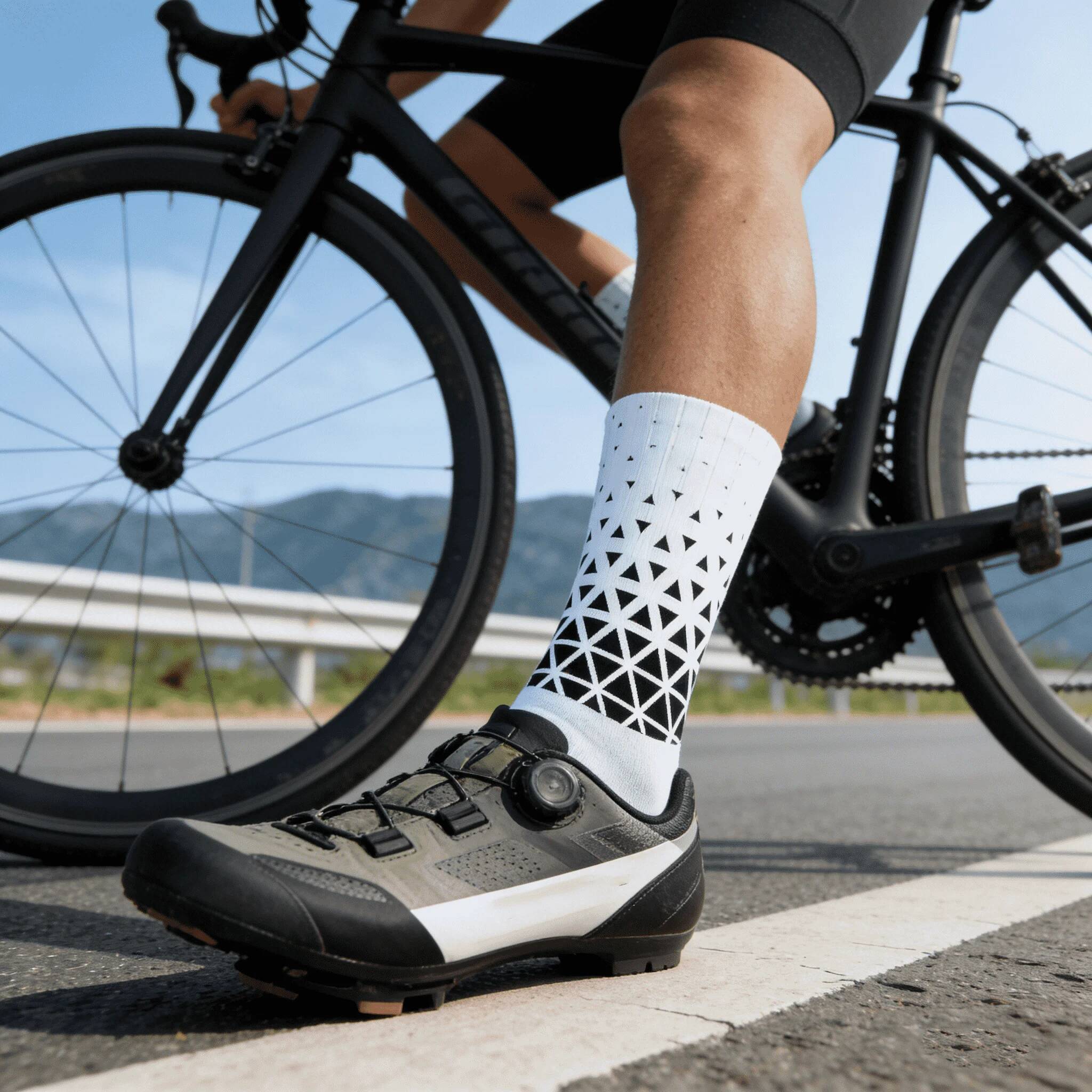 Chaussettes de cyclisme profes - Cycling Gear Men avis et prix