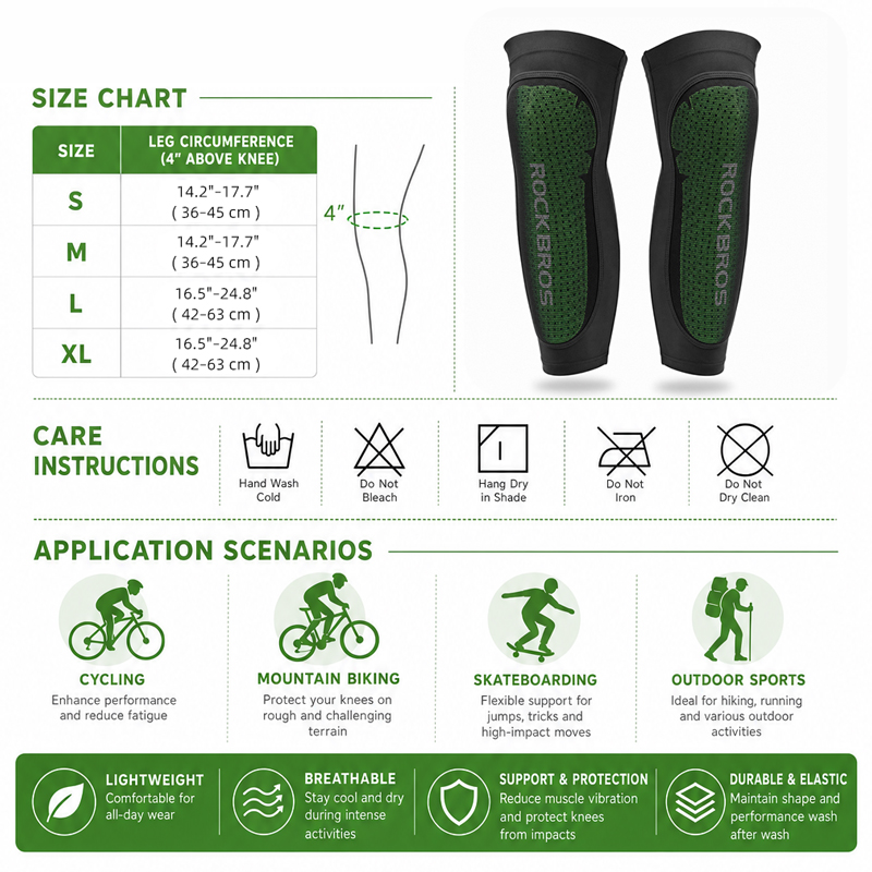 ROCKBROS-Genouillères de prote - Cycling Gear Parts avis et prix