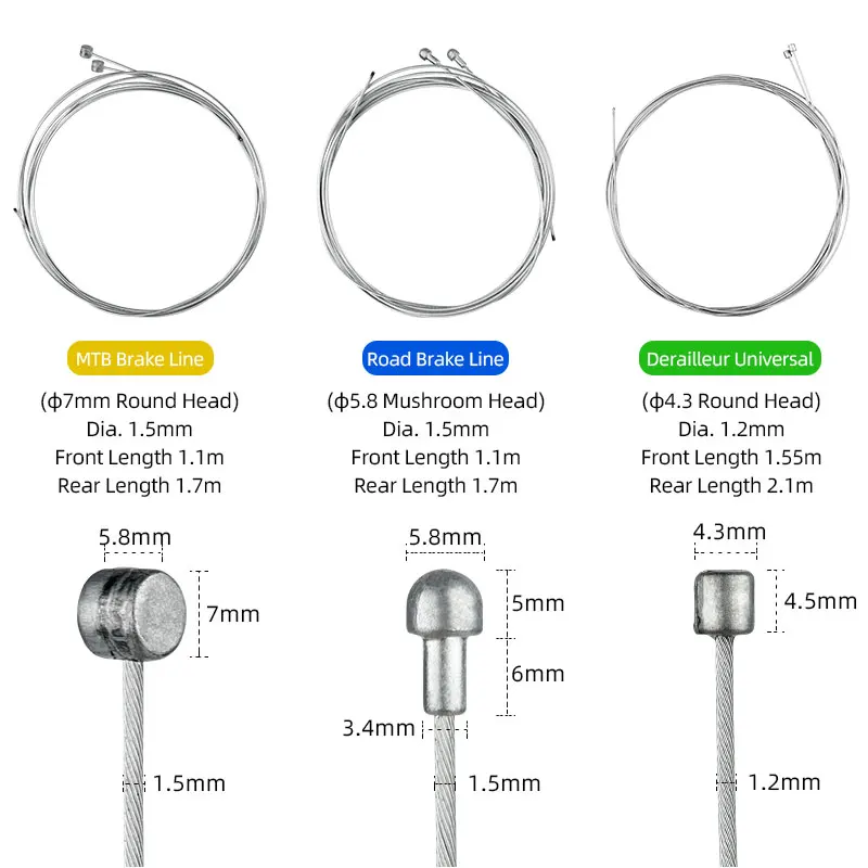 Kit de câbles de dérailleur de - Cycling Gear Parts avis et prix